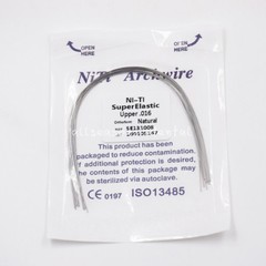 Dental Orthodontic Super Elastic Round NITI Arch Wire Natural Form Upper/Lower