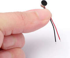 10Pcs 6Mm X 3.5Mm 2-Wire Electret Condenser Microphone with 3.5Mm Jack, High Sen