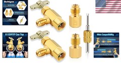 Versatile R1234YF Can Tap & Adapter Kit for Efficient Refrigerant Dispensing