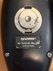 Harris MaCom Radio CU23218-0002 Control Head CH-721 + MC-101616-041 Microphone
