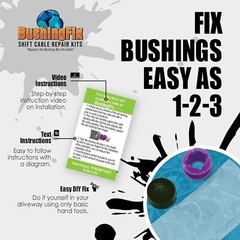 Bp1kit Transmission Shift Cable Bushing Repair Kit For Multiple Vehicles