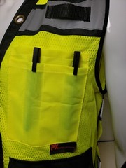 Surveyor Two Tone Yellow Safety Vest ANSI/ ISEA 107-2015 Approved(Small to 2XL)