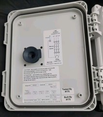 Schneider Ensto PolyBox W5003 On & Off Control Panel Enclosure Type 3R 9-14 Amps