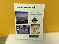 Lucas Weinschel 1991 Microwave + RF Components + Instruments Catalog