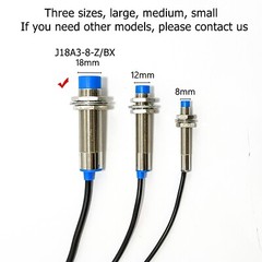5Pcs NPN NO LJ18A3-8-Z/BX Inductive Proximity Sensor Switch PNP DC6V-36V US