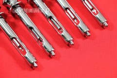 5 EA PREMIUM GERMAN STAINLESS DENTAL ASPIRATING SYRINGE DENTAL INSTRUMENTS 1.8CC