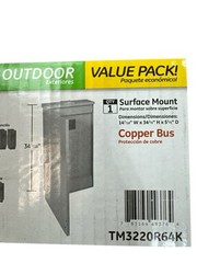 GE 200 Amp Main Breaker 32-Spaces 64-Circuits Outdoor Contractor Kit TM3220R64K