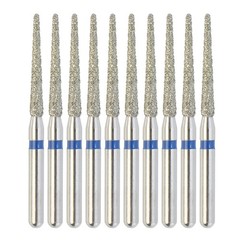 Multi-use Dental Diamond Burs FG Needle Taper Conical End Dia-burs TC-10