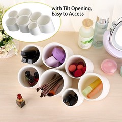 Btsky Tilting Cylinder Creative Pen Holder Pen Container Brush Pot Combination