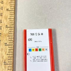 Sandvik Carbide Indexable Inserts TNCN-12-04-AN 6090 10 Pc