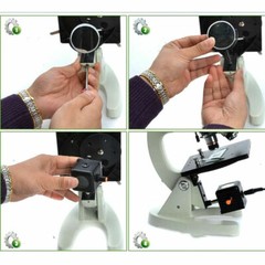 110V-220V Microscope LED Adjustable Light Source Energy Saving Bottom Lamp