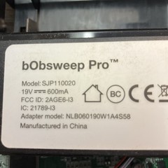 bObsweep SJP110020 Pro Robotic Vacuum Cleaner, Replacement Rotating Brush& Motor