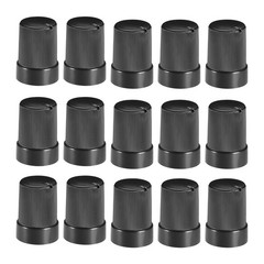 15Pcs 6mm Knob for Speaker Effect Pedal Amplifier Potentiometer Knob 10x14mm