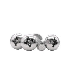 M2/M2.5/M3/M3.5/M4/M5 304 Stainless Steel Phillips Cross Pan Head Machine Screws