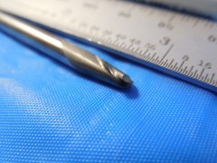SGS 41726 3.5 mm DIA 7 mm LOC 4 mm SHANK 50 mm OAL 2 FLUTE CARBIDE END MILL
