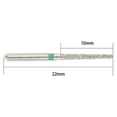 Dental Diamond Burs Round Shoulder End Taper 850/010C FG 1.6mm for High Speed