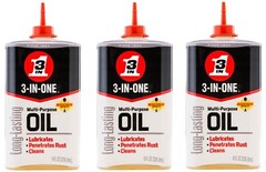 3-IN-ONE 3-IN-1 10138 8 oz Multi Purpose Lubricating Oil – Pack of 3