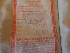 Vintage 1991 Body Guard Turnout Coat Fireman Jacket Lobster Clasp Reflective