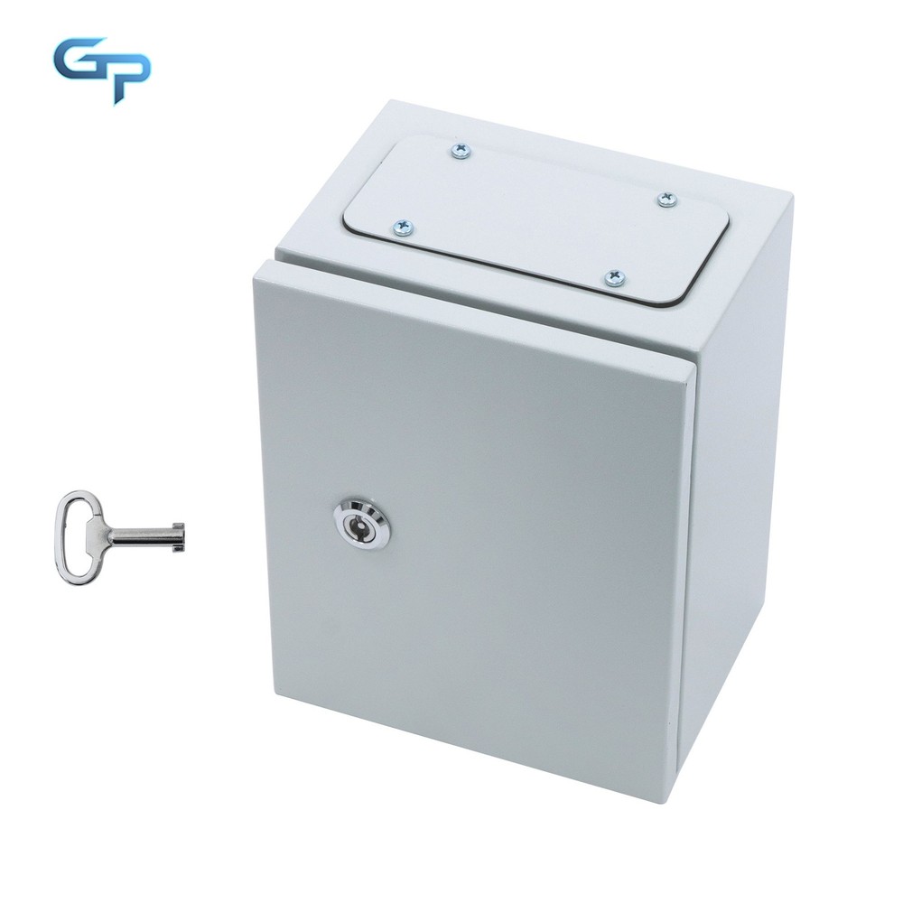 Carbon Steel Electrical Enclosure Box IP65 Waterproof NEMA 4X 10″ x 8″ x 6”