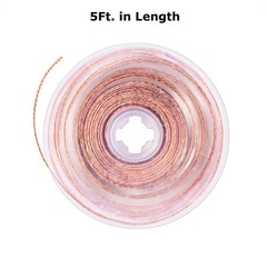 2.0mm Desoldering Braid Solder Sucker Remover Spool Copper Wick 5 ft 1.5m