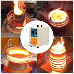 15KW 30-100 KHz 2200 ℃ (3992 ℉) High Frequency Induction Heater Furnace 110V Top