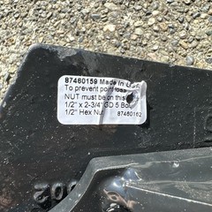 New Genuine CNH CASE IH 87460159 Shank Point Ripper