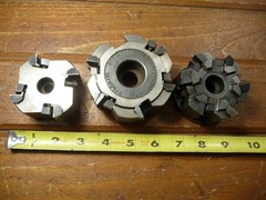 2 Valenite Face Mill & 1 unmarked. CNC Milling Machine Metal Working Tools