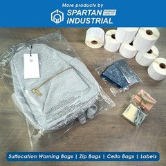 Bulk Pack: 100 Clear 13″ x 18″ Sealable Zip Bags – Food Safe and Moisture Proof