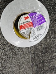 (QTY 2) 3M VentureTape 1581A Aluminum Foil Tape Natural 2.83in/po x 60YD/V