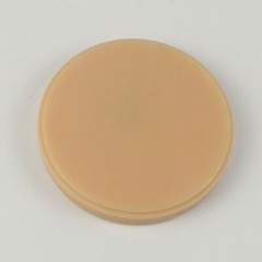 10PCS Dental Lab Wax Disc Block For Wieland CAD/CAM Milling System 98*12mm Beige
