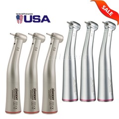 Dental 1:5 Increasing Electric Fiber Optic Contra Angle Handpiece Fit NSK