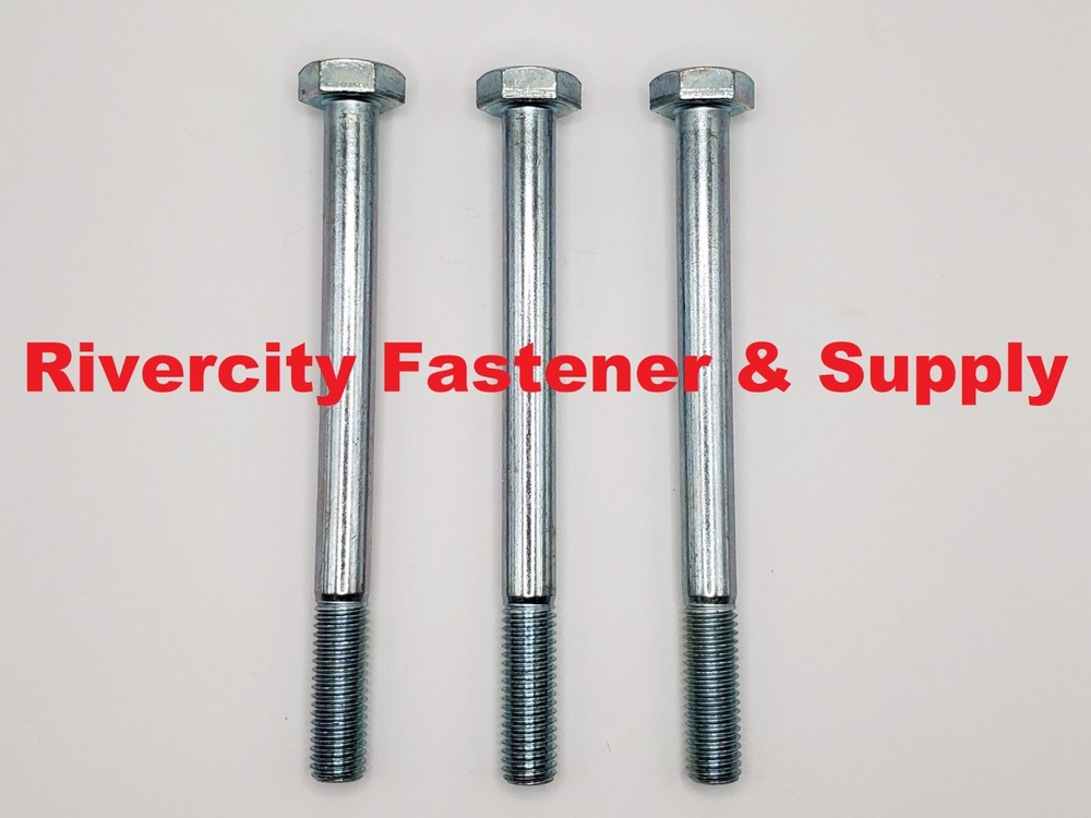 M10-1.5×120 Hex Head Cap Screws / Bolts M10x1.5×120 Zinc 10mm x 120mm Grade 10.9
