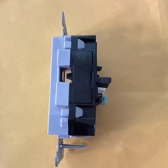 Hubbell DR20STGY Gray Duplex Receptacle 20A 125V Commercial Screwless (10)