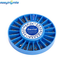 120PCS Dental Screw Post Titanium Kit Gold/Silver Plated Conical Root Canal Pins