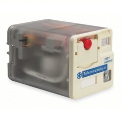 Schneider Electric Universal Plug-in Relay RUMC32E7 3PDT 10A w/LED Test Button