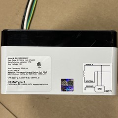 EATON CORPORATION SPC050120N2P H16 MB-1390-LG PC243G56 120v TVSS SPD 200kA