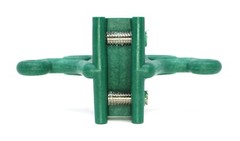 20 PLASTIC GREEN Roof Ice Guard Snow Guard Stops for Standing Seam Metal Roofing