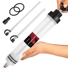 Thorstone 200cc Fluid Extractor Pump with 2 PVC Tubes for Liquid Transfer
