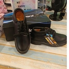 DieHard Men’s Black Oxford Work Shoes Wide Lace Up Safety Uniform Dress NEW