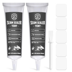 1DFAUL 120ml Tent Seam Sealer Waterproof, Seam Sealer Tent Sealant Repair Kit Cl