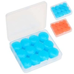 7 pairs Ear Plugs for Sleeping Noise Cancelling, Reusable Silicone Soft Moldable