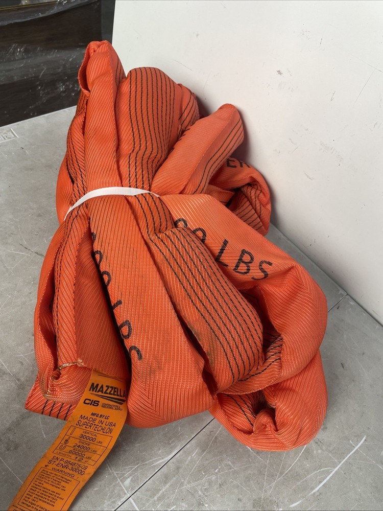 mazzella p-954875-09 st-enr-30000 supertechlon sling 30000 Vertical 12ft