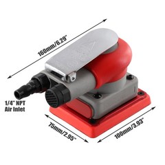 Square Orbital Finishing Sander with Fast Grinding and Easy