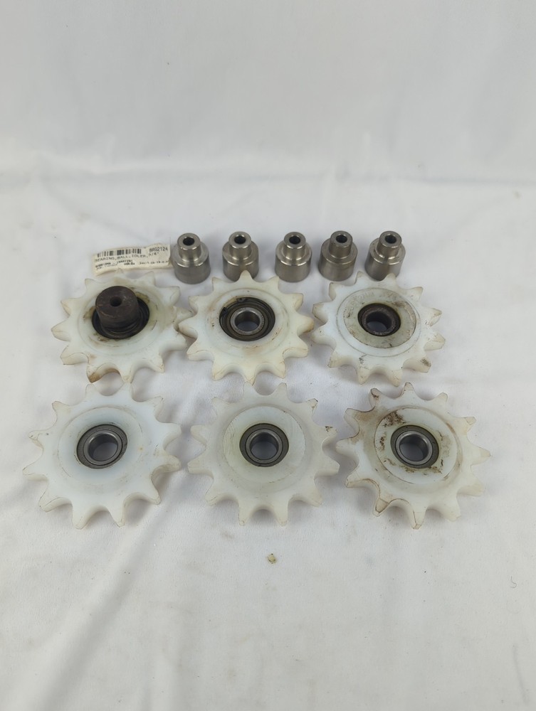 Lot of 6 80BB12NM 3/4 MARTIN SPK IDLER BALL BEARING PLASTIC WITH IDLERS