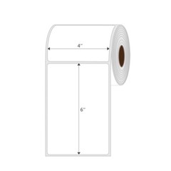 2 Rolls 4″x6″ Direct Thermal Shipping Labels Self-Adhesive Paper 250 Per Roll