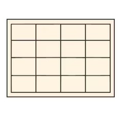 Mfg Steel, Compartment Drawer, 9 7/8 in D x 2 1/8 in H x 13 5/8 in W ZO-G2614525