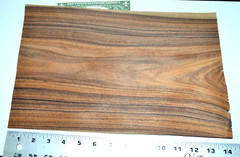 Santos Rosewood Raw Wood Veneer Sheet 9.5 x 13.5 inches 1/42nd M5940-05