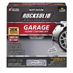 Rust-Oleum 60003 RockSolid Gray Garage Floor Coating Kit 76 oz