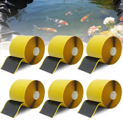 6 Pack Pond Liner Seam Tape Bulk, Total 3″ X 196′ Heavy Duty Double Sided Butyl