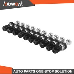 Labwork 10 Pcs BT30 Pull Stud 45° M12 Retention Knob for CNC Milling Holder